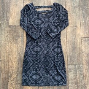 Billabong Bodycon Aztec Dress